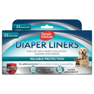 Simple Solution Diaper Liners Trosskydd till Hund 22-pack produkt bild