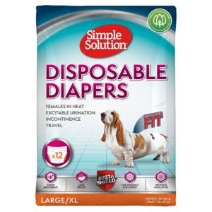 Simple Solution Engångsblöja för tikar 12 st L-XL produkt bild
