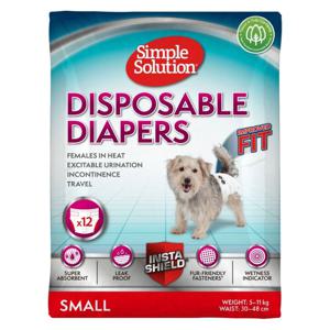 Simple Solution Disposable Hundblöjor 12-pack produkt bild