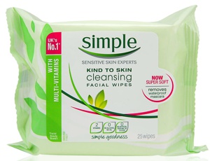 Simple Wipes 25 stk produktbilde