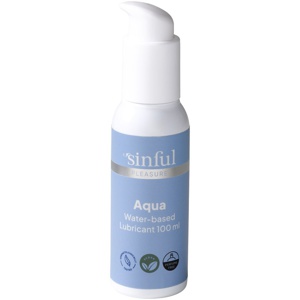 Sinful Aqua Water-Based Lubricant - 100 ml. produktbillede