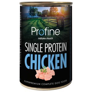 Dog Single Protein Chicken våtfoder för hund 400g produkt bild