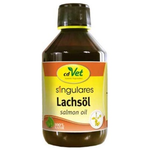 Singulares Lachsöl für Hunde und Katzen, 250 ml Öl Produktbild