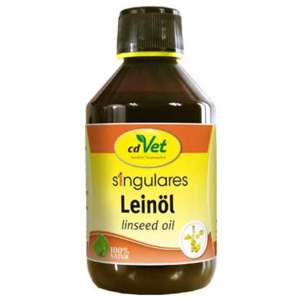 Singulares Leinöl vet. (für Tiere), 250 ml Öl Produktbild