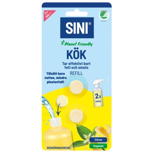 SINI Rengöringstablett Kök refill 2-pack produkt bild