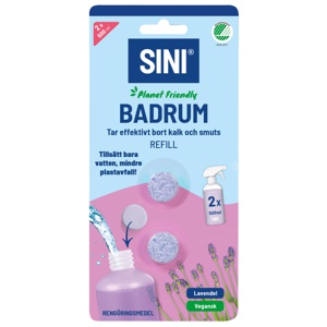 SINI Rengöringstablett Badrum refill 2-pack produkt bild
