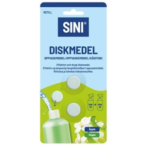 SINI Rengöringstablett Disk refill 2-pack produkt bild