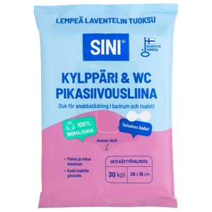 SINI Städservetter Badrum Komposterbara 30 st produkt bild