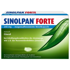 SINOLPAN forte 200 mg magensaftres.Weichkapseln Produktbild