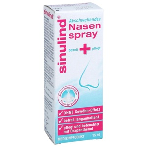 sinulind Abschwellendes Nasenspray 15 ml Nasenspray Produktbild