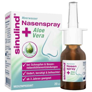Sinulind Meerwasser Nasenspray + Aloe Vera, 20 ml Nasenspray Produktbild