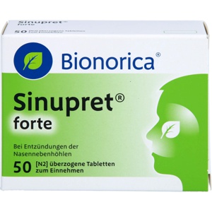 SINUPRET forte überzogene Tabletten Produktbild