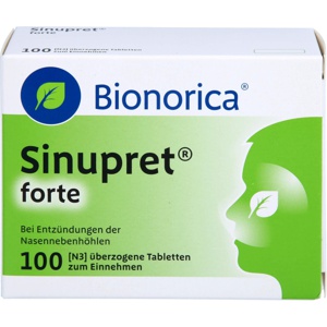 SINUPRET forte überzogene Tabletten Produktbild