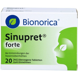 SINUPRET forte überzogene Tabletten Produktbild