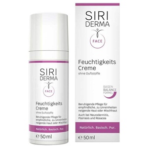Siriderma Feuchtigkeits Creme ohne Duftstoffe, 50 ml Creme Produktbild