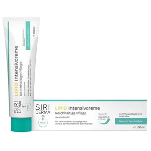 Siriderma Lipid Intensivcreme ohne Duftstoffe Produktbild