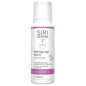 Siriderma Reinigungsmilch ohne Duftstoffe, 150 ml Milch Produktbild