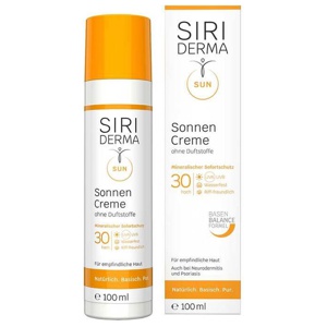 Siriderma Sonnencreme LSF 30 ohne Duftstoffe, 100 ml Creme Produktbild