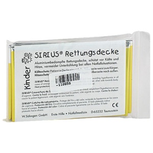 Sirius Kind.Rettungsdecke 16, 1 St n.v. Produktbild