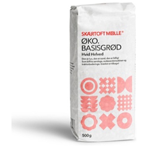 Skærtoft mølle Basisgrød Hvid Helved Ø 500 g produktbillede