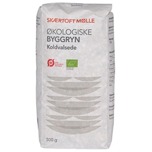 Skærtoft mølle Byggryn valsede Ø 500 g produktbillede