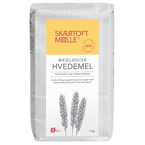 Skærtoft mølle Hvedemel Sigtet Økologisk   1 kg produktbillede