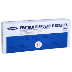 SKALPELL Einmal Figur 11 Feather Produktbild