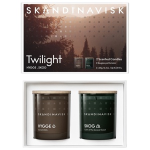 Skandinavisk Twilight Scented Candle Gift Set 65 g x 2 produkt bild