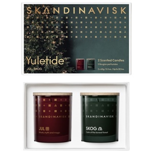 Skandinavisk Yuletide Scented Candle Giftset 65 g x 2 produktbillede