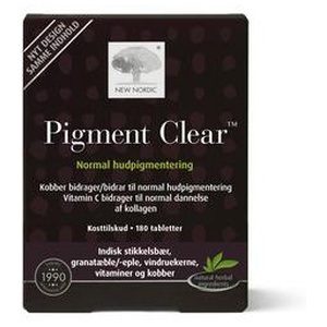 Skin Care Pigment Clear - 180 tabletter produktbillede