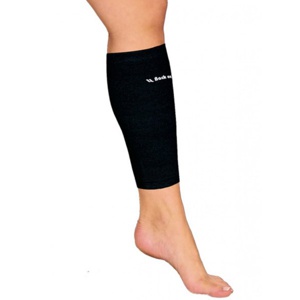 Skinnebensbandage M Sort produktbillede