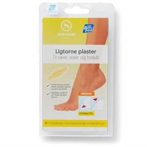 SkinOcare Ligtorneplaster Str. M 6 stk produktbillede