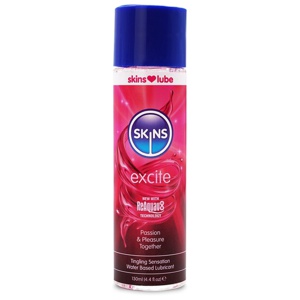 Skins Excite Tingling Vattenbaserat Glidmedel 130 ml produkt bild
