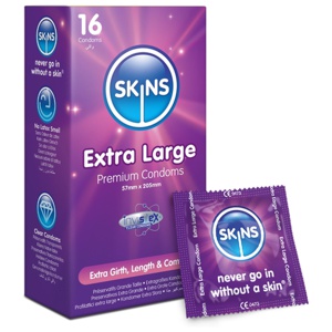 Skins Kondomer Extra Large 16-pack produkt bild