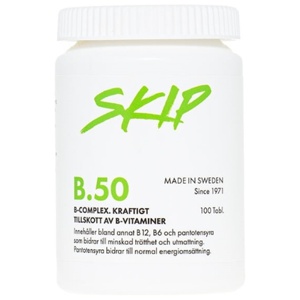 SKIP B.50 B-Complex 100 tabletter produktbilde