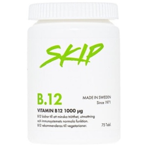 SKIP B12 75 tabletter produktbilde