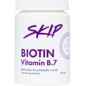 Skip Biotin Vitamin B.7 60 tabletter produkt bild