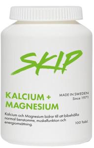 Skip Kalcium+Magnesium 100 st produkt bild
