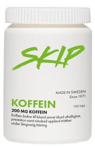 Skip Koffein 200 mg 100 tabletter produkt bild