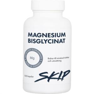 Skip Magnesiumbisglycinat 100 kapslar produkt bild