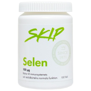 Skip Selen 100 mcg 100 tabletter produkt bild