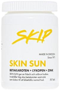 Skip Skin Sun 50 tabletter produkt bild