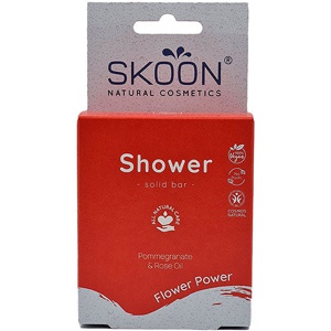 Skoon Solid Shower Bar   Flower Power produktbillede