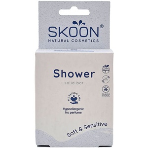 Skoon Solid Shower Bar   Soft Sensitive produktbillede