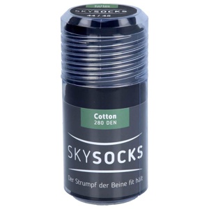 SKYSOCKS Cotton 280den AD 44/45 black Produktbild
