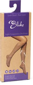 Slicks knästrumpa Beige produkt bild