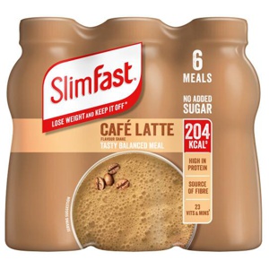 SlimFast Milkshake Multipack Bottle Cafe Latte product image