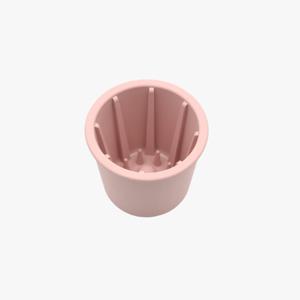 Slowfeeder-kopp Fiboo Fibeek Rosa 9x8 cm produkt bild