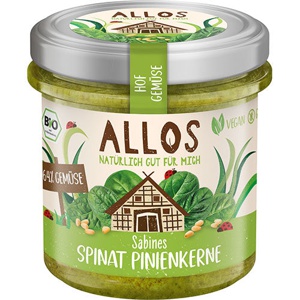 Smørepålæg Spinat og Pinjekerner Ø Farm Vegetables - 135 gram produktbillede