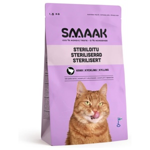 SMAAK Cat Adult Sterilised Kyckling produkt bild